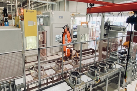 中科煜宸差速器殼體齒輪自動化激光焊接生產(chǎn)線助力汽車智能化、輕量化制造